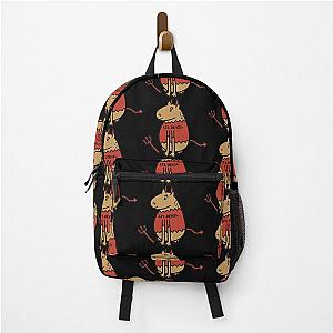 Li'l Devil Capybara Print Backpack