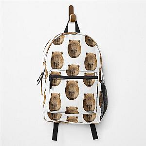 Male Capybara face Backpack