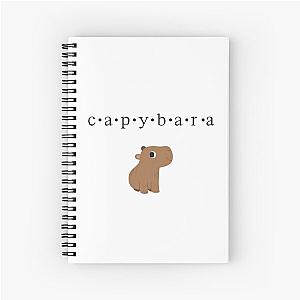 Show me you're a capybara Spiral Notebook