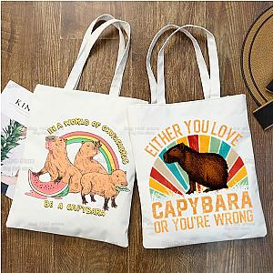 Capybara Cute Ulzzang Shopper Bag