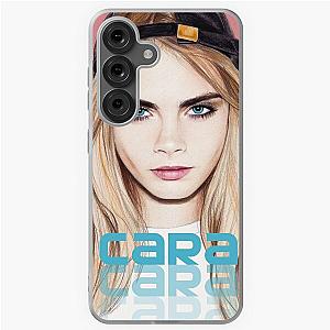 Cara Delevingne pencil portrait Samsung Galaxy Case