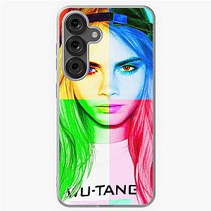 Cara Delevingne pencil portrait Samsung Galaxy Case