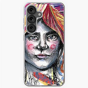 Cara Delevingne Illustration by Susanne Lutz Samsung Galaxy Soft Case