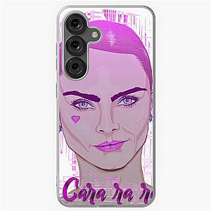 Cara Delevingne on Distorted Pink Samsung Soft Case