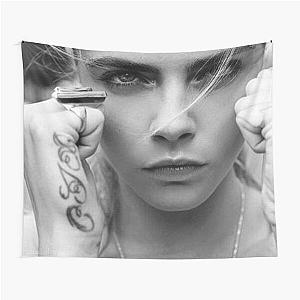 Fighter Cara Delevingne Tapestry