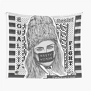 Cara Delevingne Nasty Woman Tapestry