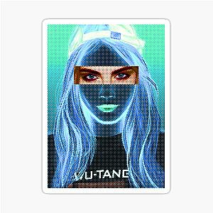 Cara Delevingne pencil portrait sticker