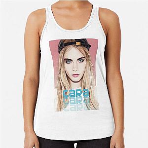 Cara Delevingne pencil portrait racerback tank top