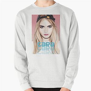 Cara Delevingne portrait sweatshirt