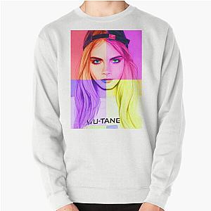 Cara Delevingne Sherbet Pullover Sweatshirt