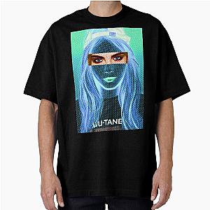 Cara Delevingne oversized t-shirt pencil portrait