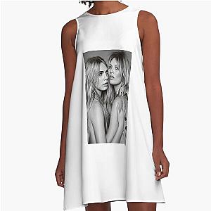 Cara Delevingne and Kate Moss A Line Dress