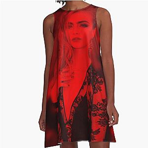 Cara Delevingne Celebrity A Line Dress