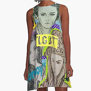 Love Wins: LGBT Icons in an A-Line Dress Featuring Evan Rachel Wood, Kristen Stewart, Freja Beha Erichsen, Lauren Jauregui, and Cara Delevingne