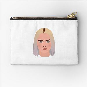 Cara Delevingne Platinum Hair Pouch