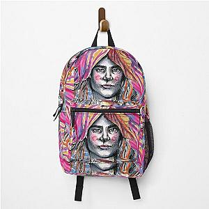 Cara Delevingne Illustration by Susanne Lutz Backpack