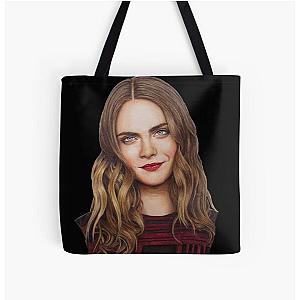 Cara Delevingne All Over Print Tote Bag