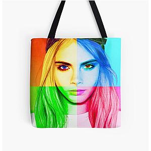 Cara Delevingne pencil portrait Tote Bag