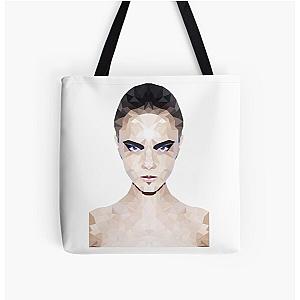 Cara Delevingne Low Poly art Tote Bag