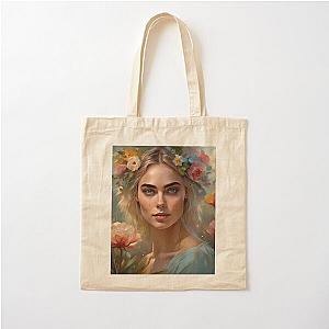 Spring Time with Cara Delevingne Cotton Tote Bag