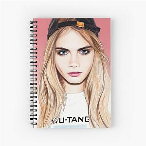 Cara Delevingne Spiral Notebook
