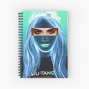Cara Delevingne pencil portrait Spiral Notebook