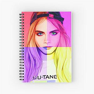 Cara Delevingne Pop Spiral Notebook