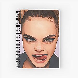 Cara Delevingne Spiral Notebook