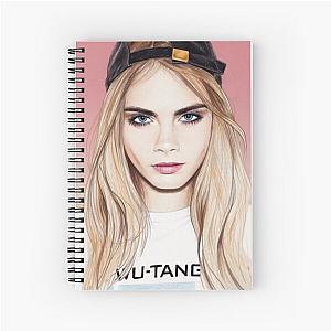 Cara Delevingne Spiral Notebook