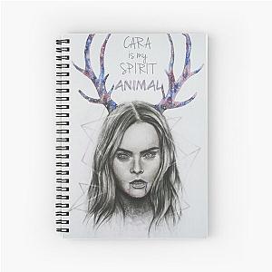 Cara Delevingne Spiral Notebook