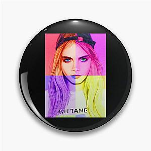 Cara Delevingne Pop Classic T-Shirt Pin