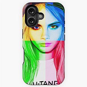 Cara Delevingne pencil portrait iPhone Tough Case