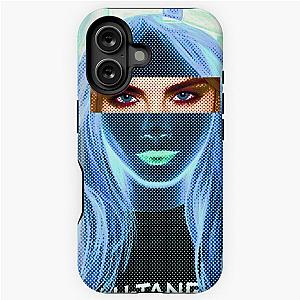 Cara Delevingne pencil portrait iPhone case