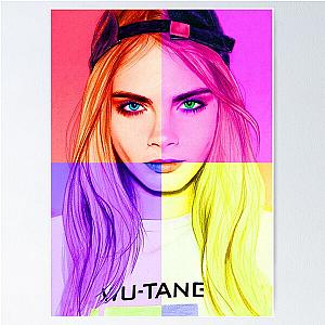 Cara Delevingne Pop Poster