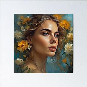 Cara Delevingne with flowers Poster 

Cleaned title: 
Cara Delevingne with flowers Poster