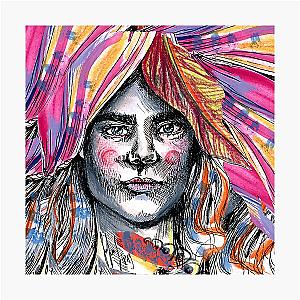 Cara Delevingne illustration by Susanne Margarete Lutz photographic print