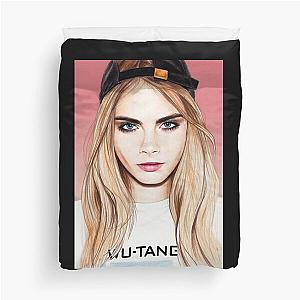 Cara Delevingne Duvet Cover