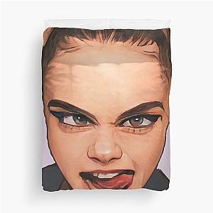 Cute Cara Delevingne Duvet Cover