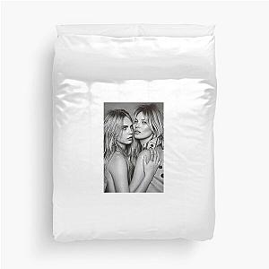 Cara Delevingne and Kate Moss Duvet Cover