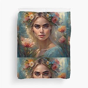 Spring time with Cara Delevingne duvet cover