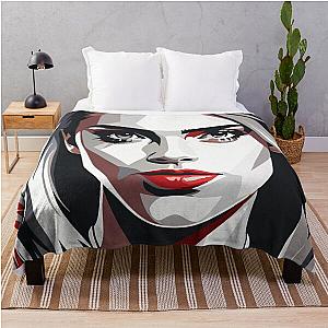 Cara Delevingne - Wall Art - Attractive Throw Blanket