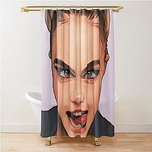 Cute Cara Delevingne Shower Curtain