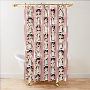 Cara Delevingne Shower Curtain