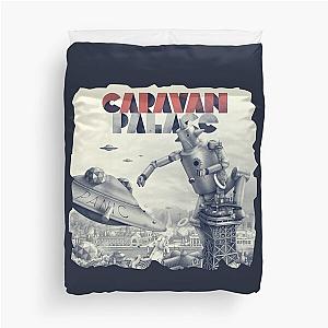 Caravan Palace Panic Womens Thin Long Sleeve Sweatshirts Simple Black Duvet Cover