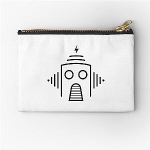 Minimal Caravan Palace Robot Zipper Pouch