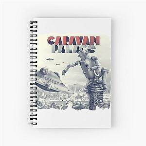 Caravan Palace Panic Spiral Notebook