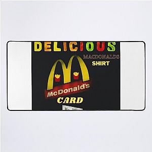 Cardi B and Offset McDonald's Shirt Desk Mat