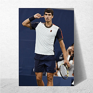 Carlos Alcaraz Unforgettable Dropshots Carlos Alcaraz Posters