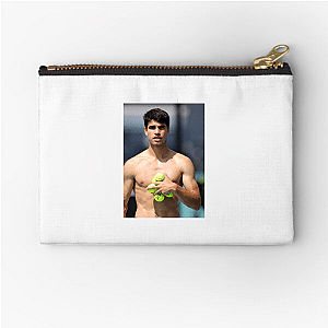 Carlos Alcaraz Wimbledon Champion Carlos Alcaraz Zipper Pouches