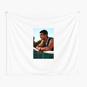 Carlos Alcaraz US Open King Carlos Alcaraz Tapestries
